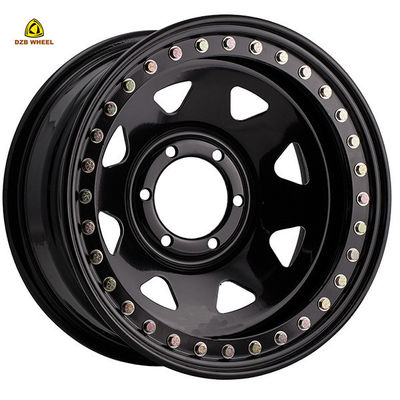 qualidade  Real Beadlock 15*7 Customization 4*4 Inch Offroad Steel Rims Guaranteed Beadlock Wheel 4*4 Welding Steel Wheel fábrica