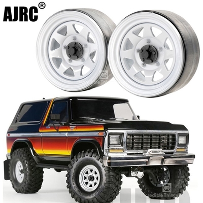 Vehicles &amp;amp; Toys 4pcs 1.9inch Metal Wheel Hub Rim Beadlock For Rc Crawler Remote Control 1/10 Car Trx4 Bronco Rc4wd D90 D110 Scx10 Axial 90046 Jimny Cfx Vs4