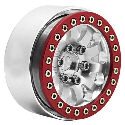 Durable Durable Radio Control Toys Alloy Metal 1.9 Beadlock Wheel Rims Hubs For Axial SCX10 CC01 D90 1/10 RC Crawler Car